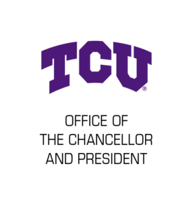Office wordmark with arched TCU logo